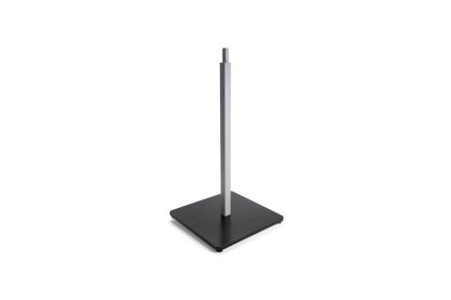 Design Stele Lautsprecherstativ 2-fach Set, weiß
