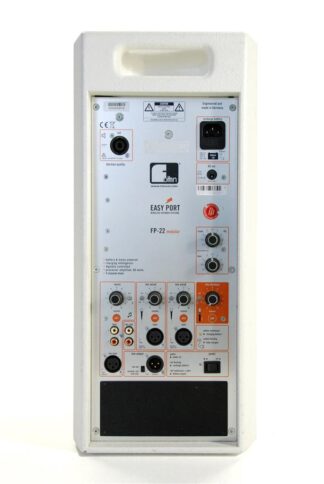 Fohhn FP-22 Easyport Akku Aktivlautsprecher mit UHF Empfänger, weiß (G-Band)