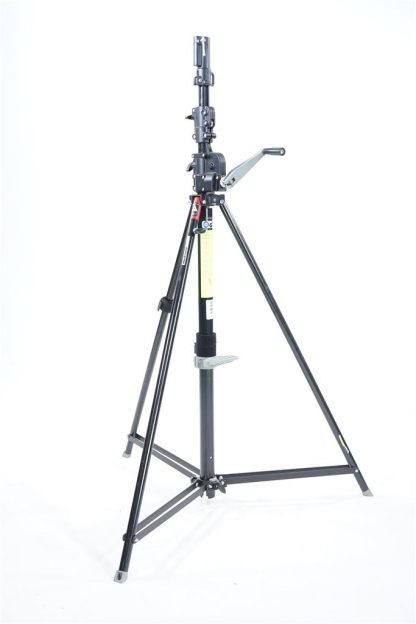 Manfrotto 087 Wind Up Stativ, schwarz (30kg)