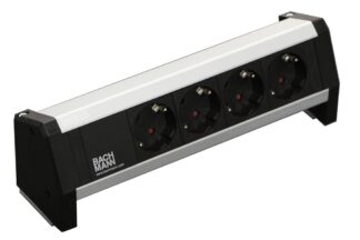 Bachmann DESK 1 Steckdosenleiste (4x Schuko)