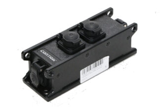 Powercon True1 Verteiler 3-fach IP65, schwarz