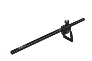 K&M 21339 Lautsprecher-Distanzstange, M20, Kurbel, 2-fach Set