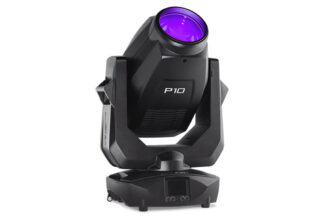 JB Lighting P10/HP Moving Spotlight 5,6° - 60°, 4-fach Set, schwarz
