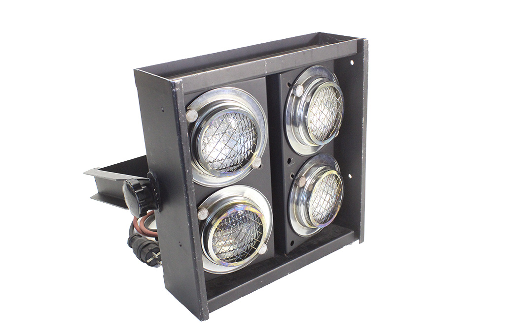 MAJOR 4-Lite Blinder, schwarz (4x 650 W DWE)