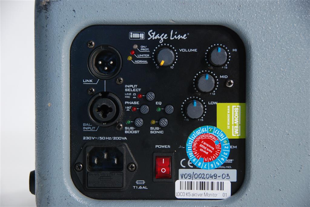 LOCO K5 aktiver Monitor für Talkbox Anwendung – Bild 5