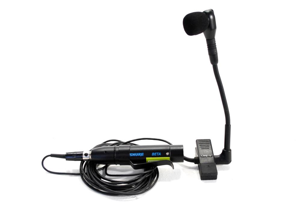 Shure Beta 98H/C Kondensator Clipmikrofon (Superniere) für Blasinstrumente