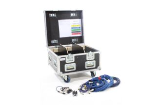 DMX-Case klein (27 Kabel + Adapter)
