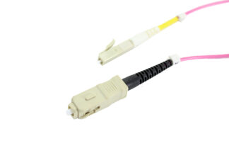 LWL 50/125 OM4, simplex LC/SC,  10m