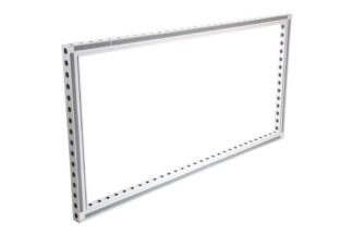beMatrix B62 Frame 992x1984mm, Holes D30, RAL 9016 TEC