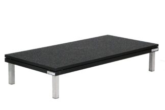APQ Standard Stage 750 Podest 2x1m, schwarz (Nadelfilzbelag, anthrazit)