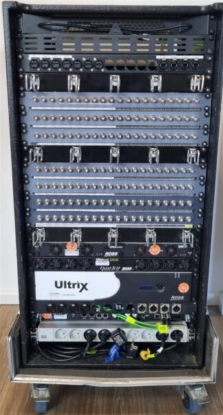 Ross Ultrix FR2 Kreuzschiene 64x64 3G SDI (inkl. Dante Anbindung, 4x Multiview, red. Netzteil)