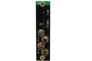 Barco Event Master next generation output combo card ( HDMI 2.0, DP 1.2, SDI-3G/12G ) [Tri Kombo ]