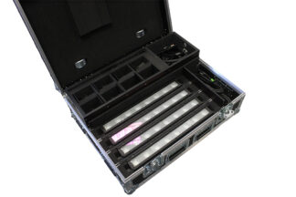 Astera AX2 PixelBar 50 4-fach Set Akku LED Scheinwerfer, schwarz