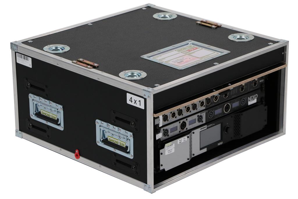 NEXO NXAMP 4x1 MK2 Systemverstärker (4 Kanäle, 4 x 900W 4 Ohm, Dante)