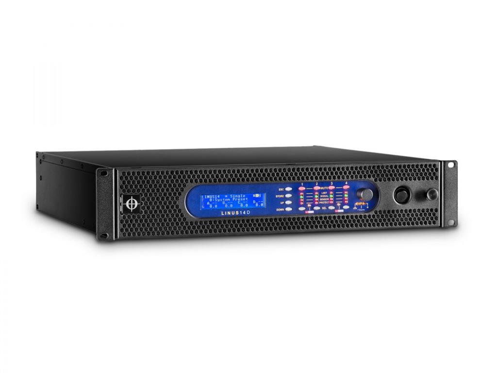 Coda Audio Linus 14D Systemverstärker (4 Kanäle, 4x 3,5kW 4 Ohm, Dante)