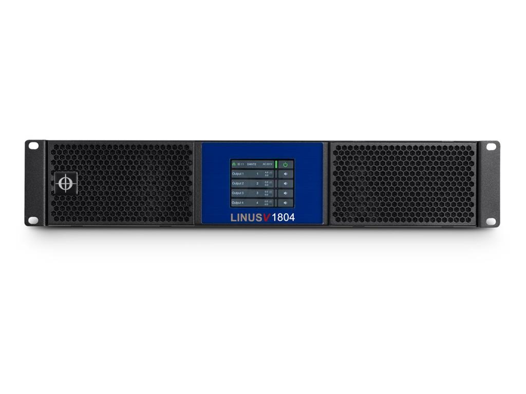Coda Audio Linus V1804 Systemverstärker (4 Kanäle, 4x 3,0kW 4 Ohm, Dante) – Bild 5