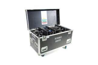 Schuko-Case groß (90 Schuko Kabel + 35 Verteiler)