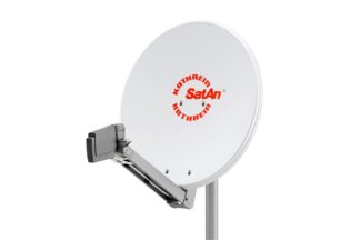 Kathrein CAS 75 Parabolantenne + UAS 572 Twin Speisesystem + Humax UFD590 Receiver