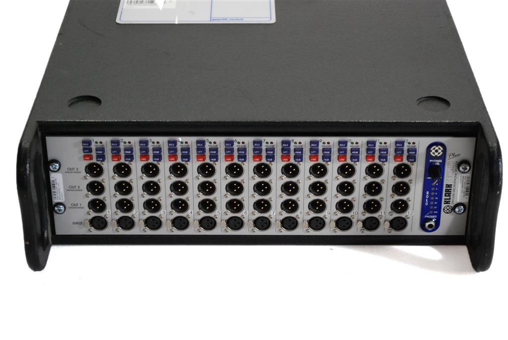 Klark Teknik DN 1248+FM Mikrofonsplitter 12-Kanal