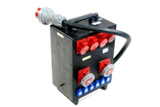 Strom VT 125A > 2x 63A, 3x 32A, 1x 16A, 6x Schuko