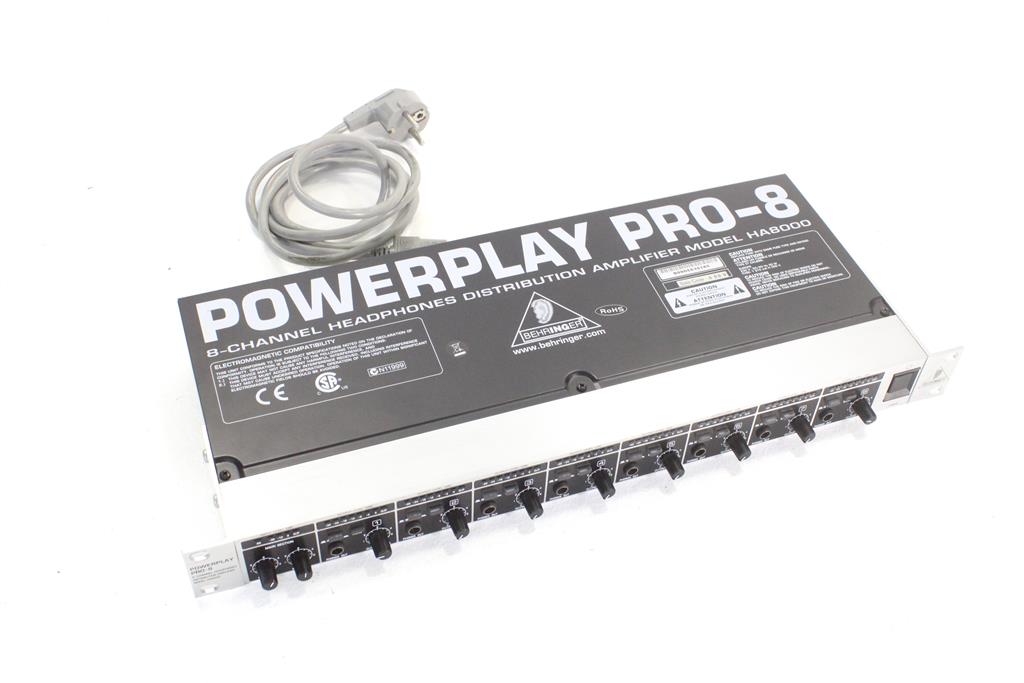 Behringer HA8000 Kopfhörerverstärker 8-fach