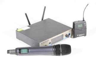 Sennheiser EW 500 G3 Funkmikrofon-Set mit Hand- und Taschensender, schwarz, G-Band