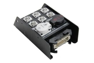 HAN > 6x Powercon 2x Schuko Splitbox