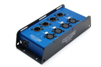 Catcore SMD-P-5M5F RJ45> 4x DMX Adapterbox