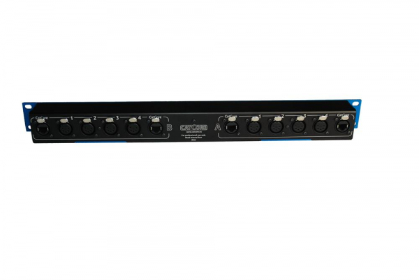 Catcore RSD-5M5F DMX- und Ethernet-Patchbox 1HE – Bild 3