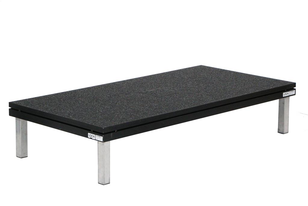 APQ Standard Stage 750 Podest 2x1m mit Nadelfilz
