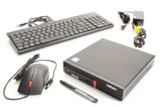 Lenovo ThinkCentre M720q Mini-PC (i5-8400T, 16 GB RAM)