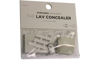 Bubblebee The Lav Concealer Befestigungsclip für DPA 4060, weiß